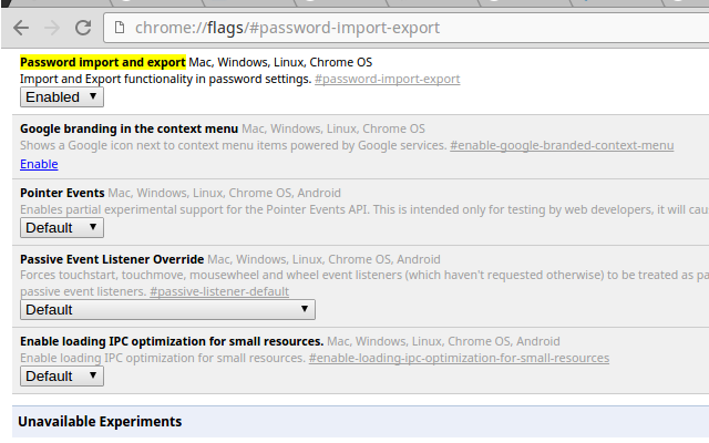 chrome-password-import-export